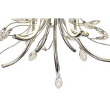 Sleek Ceiling Light, 10 x 3.5W Integrated LEDs, Polished Chrome Finish, 3000K Warm White, 1146 Lumens, 3-Year Warranty
