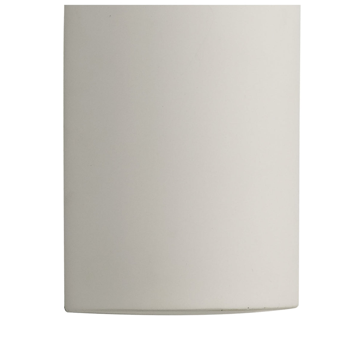 Modern Gypsum Wall Uplighter, Integrated LED, Warm White, Paintable Finish, 3-Year Warranty