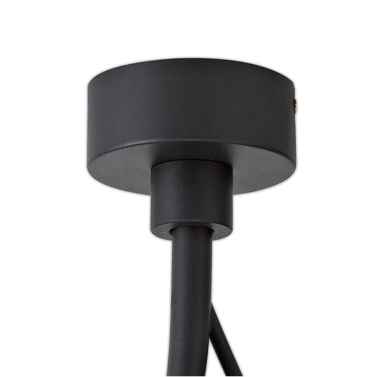 Modern 8-Light LED Ceiling Pendant, Black/Antique Brass, 3000K Warm Glow, 1320lm, 3-Year Warranty