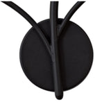 Elegant 5-Light Wall Fixture, 3W LED, 3000K, 825lm, Black & Antique Brass Finish, 3-Year Warranty