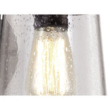 Elegant Black and Gold Wall Lantern with Seeded Glass, E27, IP54, 2-Year Warranty