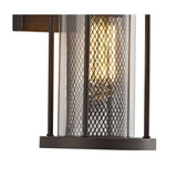 Antique Bronze Wall Lantern with Clear Glass - IP54, 2-Year Warranty, E27 Base