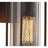 Antique Bronze Wall Lantern with Clear Glass - IP54, 2-Year Warranty, E27 Base