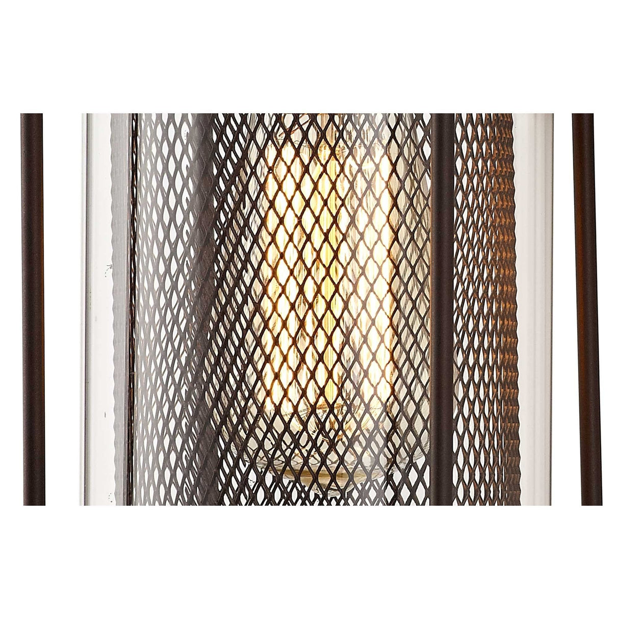 Antique Bronze Wall Lantern with Clear Glass, E27 Socket, IP54, 2-Year Warranty
