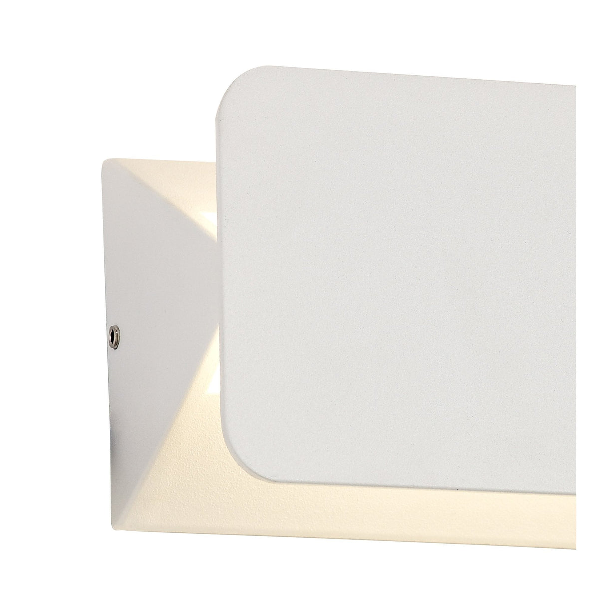 Sand White Up & Down LED Wall Light, 5W, 3000K, IP54, Frosted Shade, 3-Year Warranty