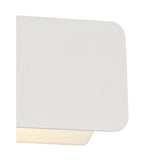 Sand White Up & Down LED Wall Light, 5W, 3000K, IP54, Frosted Shade, 3-Year Warranty