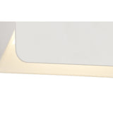 Sand White Up & Down LED Wall Light, 5W, 3000K, IP54, Frosted Shade, 3-Year Warranty