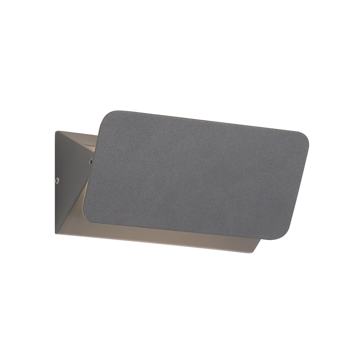 Dual Beam Anthracite LED Wall Lamp, 5W, 3000K, 190lm, IP54, 3-Year Warranty