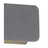 Dual Beam Anthracite LED Wall Lamp, 5W, 3000K, 190lm, IP54, 3-Year Warranty