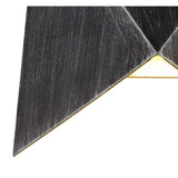 Sleek Black/Silver LED Wall Lamp, 7W, 3000K Warm Light, IP54 Rated, 3-Year Warranty