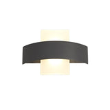 Dual Beam LED Wall Lamp, 2 x 5W, 3000K, 850lm, Weatherproof Anthracite, 3-Year Warranty