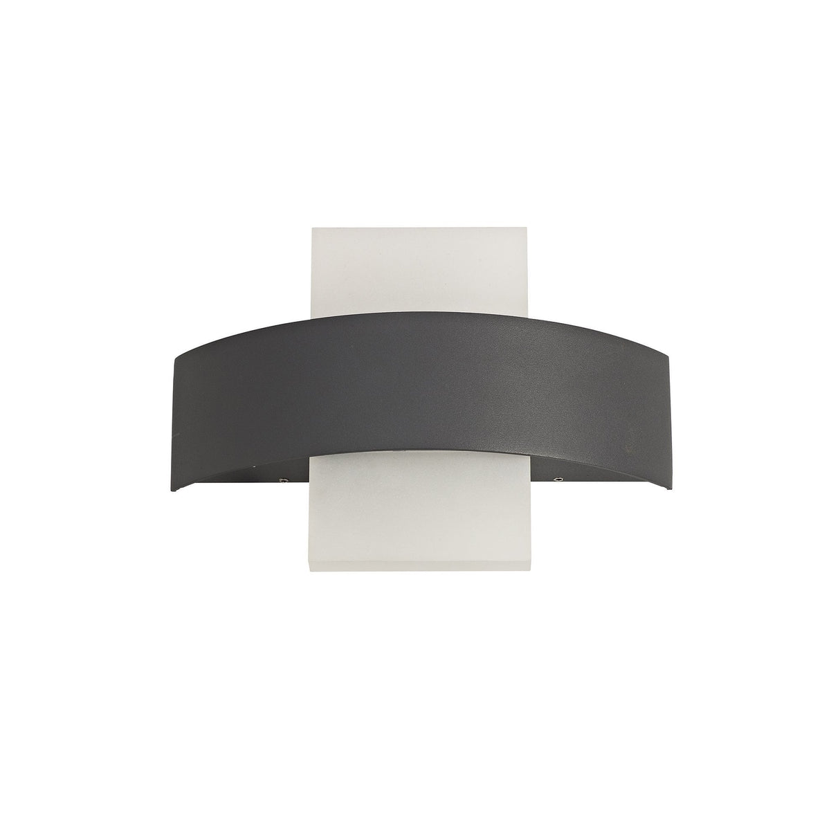 Dual Beam LED Wall Lamp, 2 x 5W, 3000K, 850lm, Weatherproof Anthracite, 3-Year Warranty
