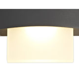 Dual Beam LED Wall Lamp, 2 x 5W, 3000K, 850lm, Weatherproof Anthracite, 3-Year Warranty