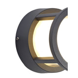 Elegant Round LED Downlight, 6W, 3000K Warm White, 360lm, IP54, Anthracite Finish, 3-Year Warranty