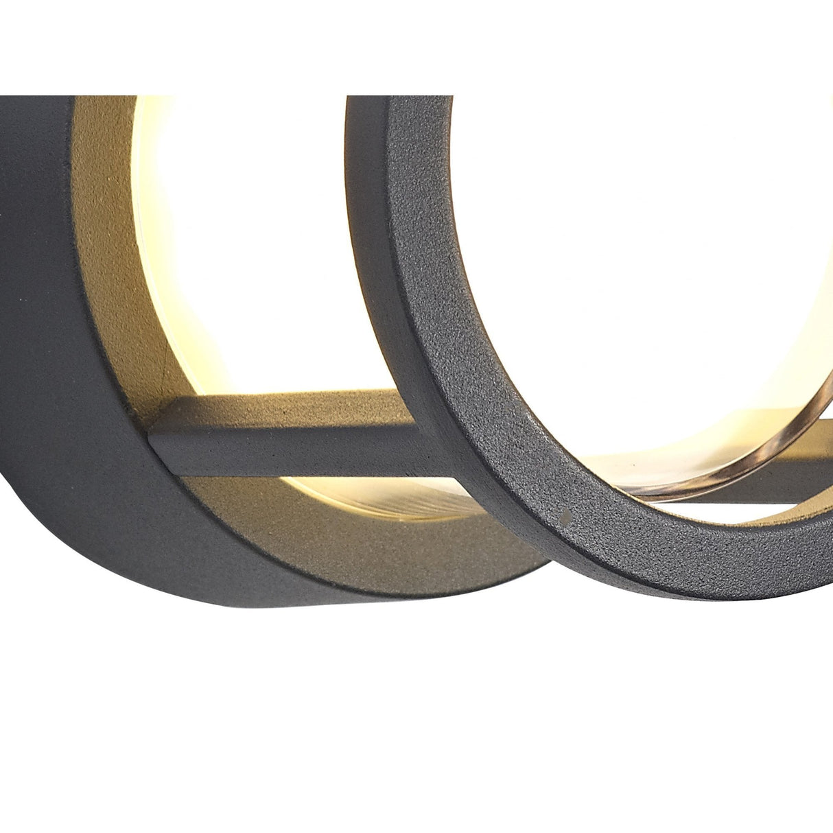 Elegant Round LED Downlight, 6W, 3000K Warm White, 360lm, IP54, Anthracite Finish, 3-Year Warranty