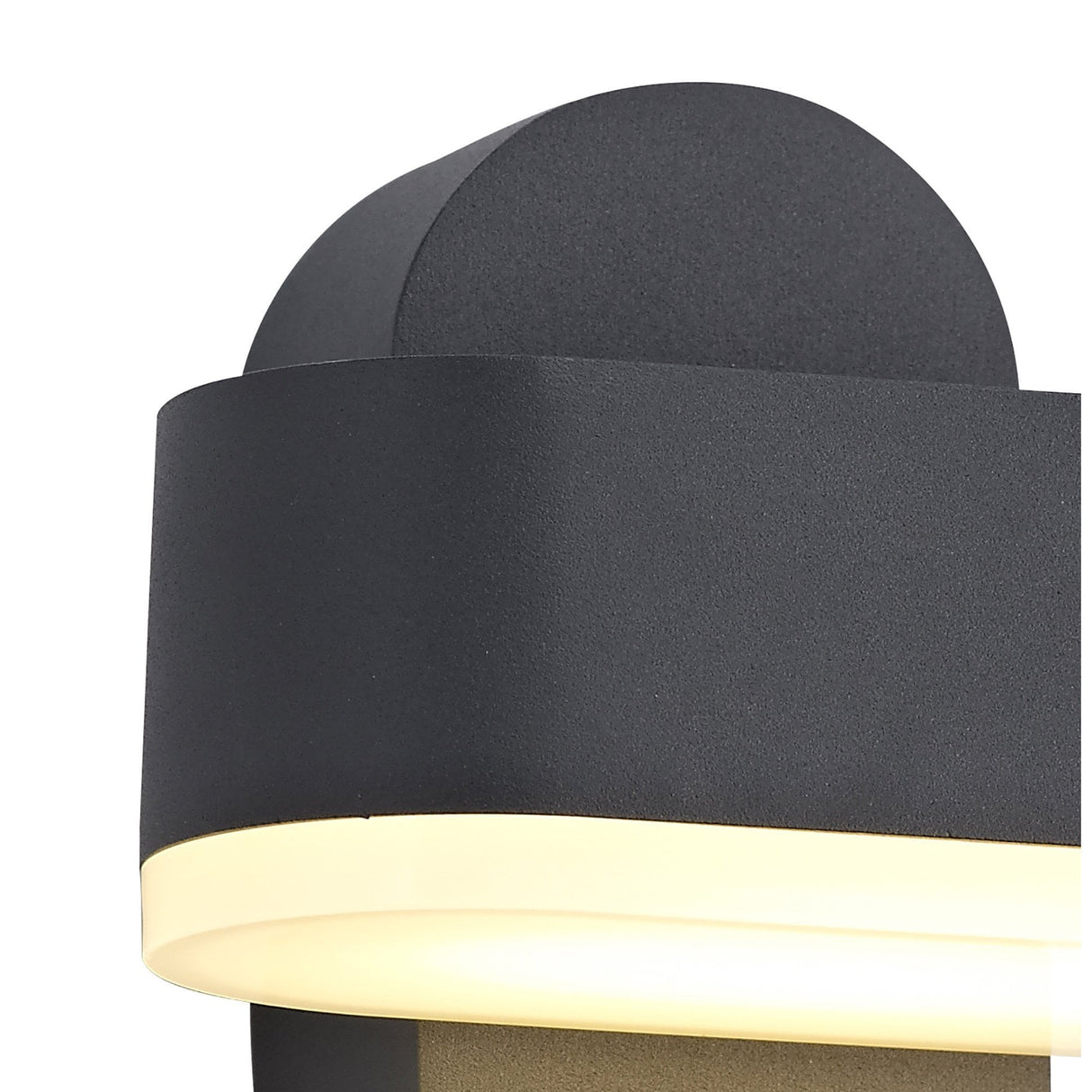 1-Light Adjustable Anthracite Wall Lamp, 6W LED, Warm White 3000K, 400lm, IP54, 3-Year Warranty
