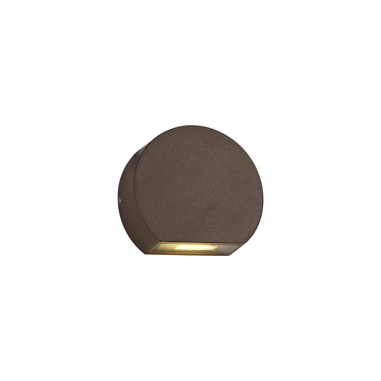 Outdoor Dark Brown LED Wall Light, 3W, 3000K Warm White, IP54, 3-Year Warranty