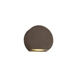 Outdoor Dark Brown LED Wall Light, 3W, 3000K Warm White, IP54, 3-Year Warranty