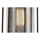 Antique Bronze & Clear Glass Pendant Light, E27, IP54, Adjustable Drop