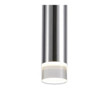 Polished Chrome LED Pendant Light with Clear/Frosted Shade, 3000K Warm White