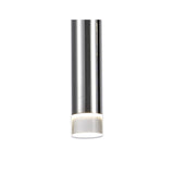Polished Chrome Linear Pendant with Clear/Frosted Shades, 3 x 5W LED, 3000K Warm White, 3-Year Warranty