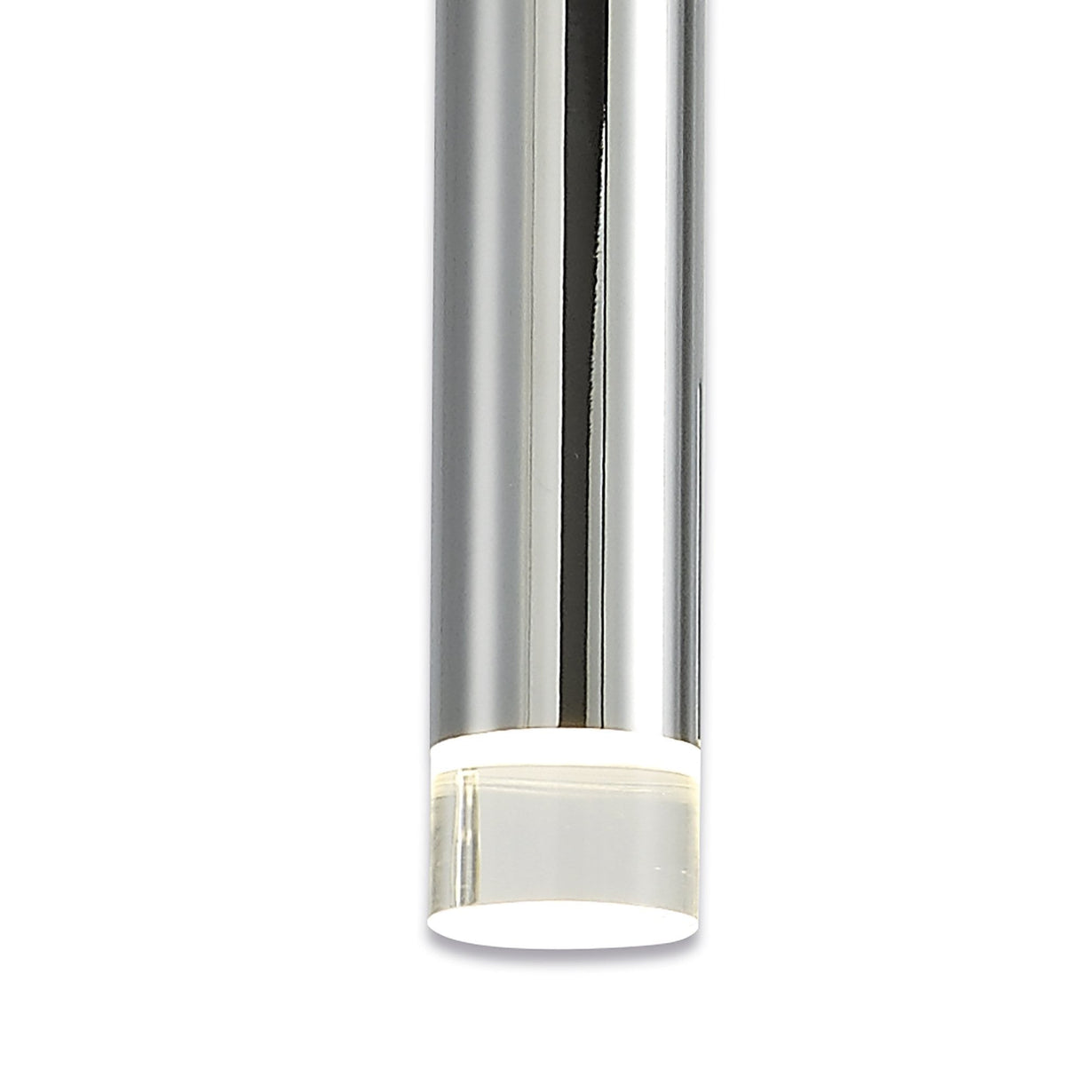 Elegant Triple Pendant Light in Polished Chrome with Clear/Frosted Shade, 3 x 5W LED, 3000K Warm White, 3-Year Warranty