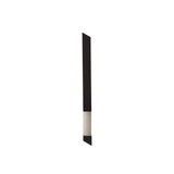 Elegant Wall-Mounted LED Lamp, 8W, 3000K, 560lm, Sand Black/Satin Nickel Finish, 3-Year Warranty