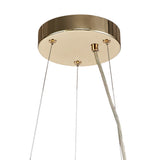 Glamourous 12-Light French Gold Crystal Pendant Chandelier