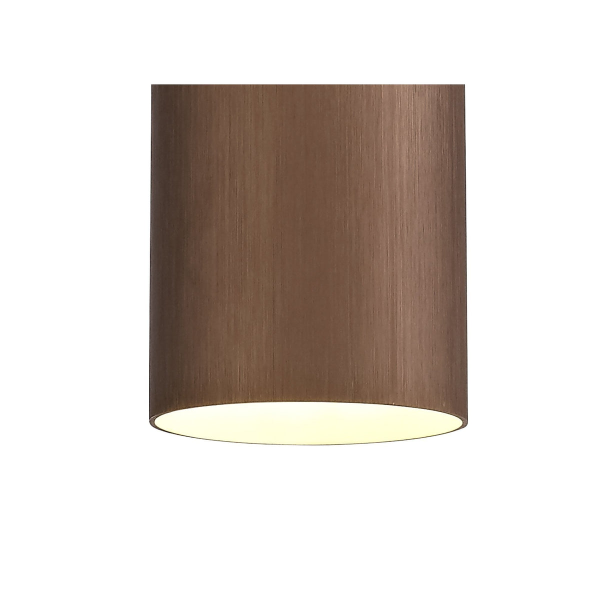 Modern Coffee & Polished Chrome Single Pendant Light, E27 Base