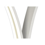 Modern Dual LED Table Lamp with Opal White Shade, 4000K, Adjustable Brightness, 3-Year Warranty