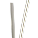 Sleek Dual-Light LED Floor Lamp with Dimmable Function, 16W/20W, 4000K, 2270 Lumens, White Finish, 3-Year Warranty