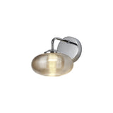 Champagne-Chrome LED Wall Light with Toggle Switch, 8W, 4000K, 3-Year Warranty