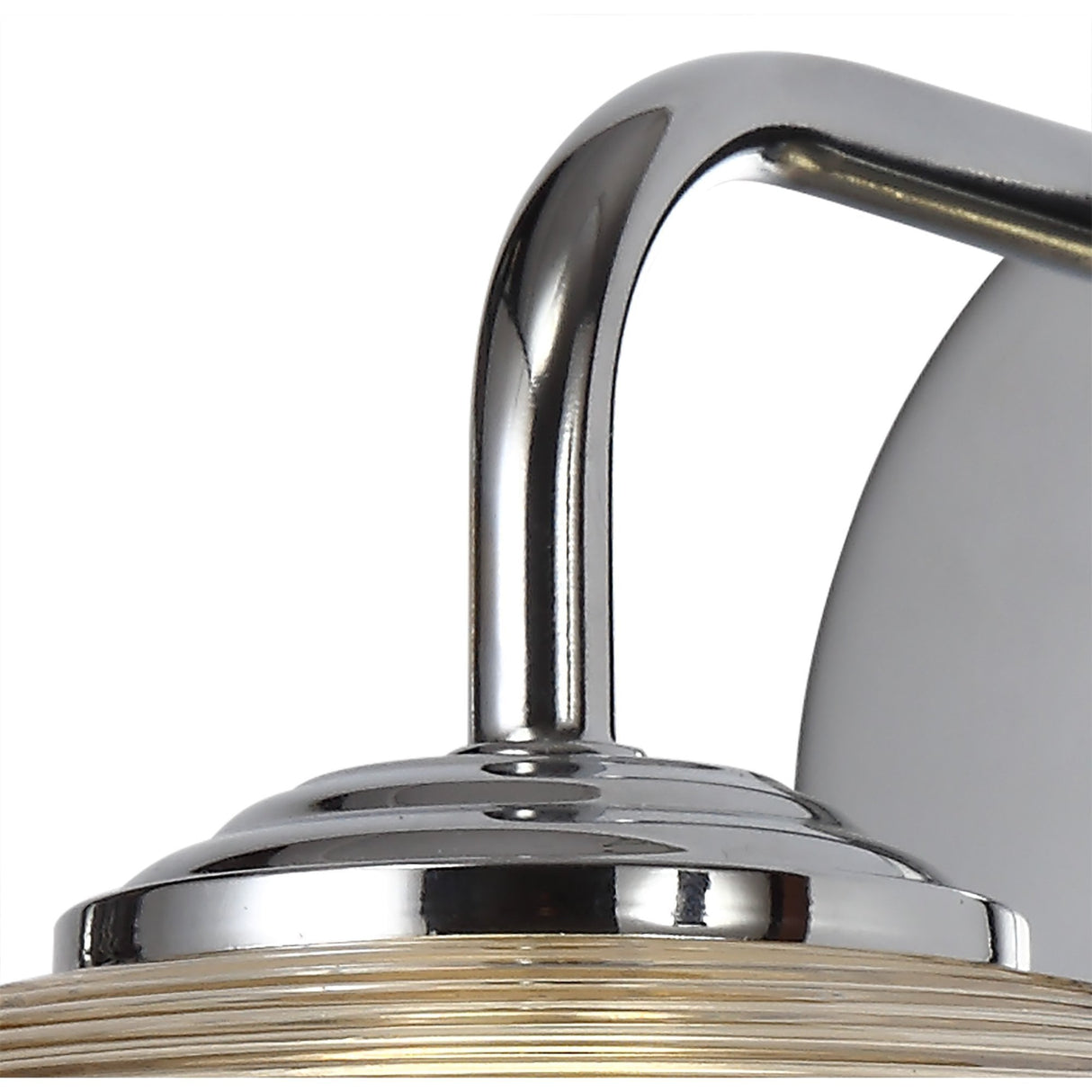 Champagne-Chrome LED Wall Light with Toggle Switch, 8W, 4000K, 3-Year Warranty
