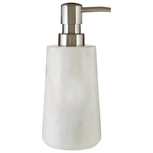 Abaska Off White Marble Lotion Dispenser