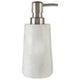 Abaska Off White Marble Lotion Dispenser