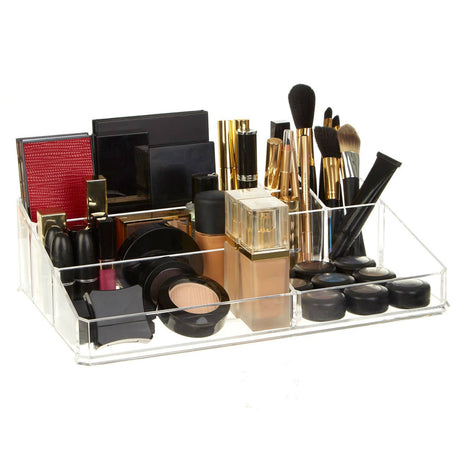 9 Compartment Cosmetics Organiser