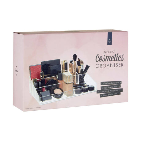 9 Compartment Cosmetics Organiser