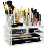 16 Compartment 4 Drawers Cosmetics Organiser
