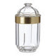 Guan Medium Light Gold Acrylic Storage Jar