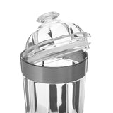 Medium Silver Acrylic Canister