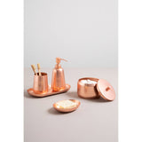 Madison Shine Copper Finish Storage Canister