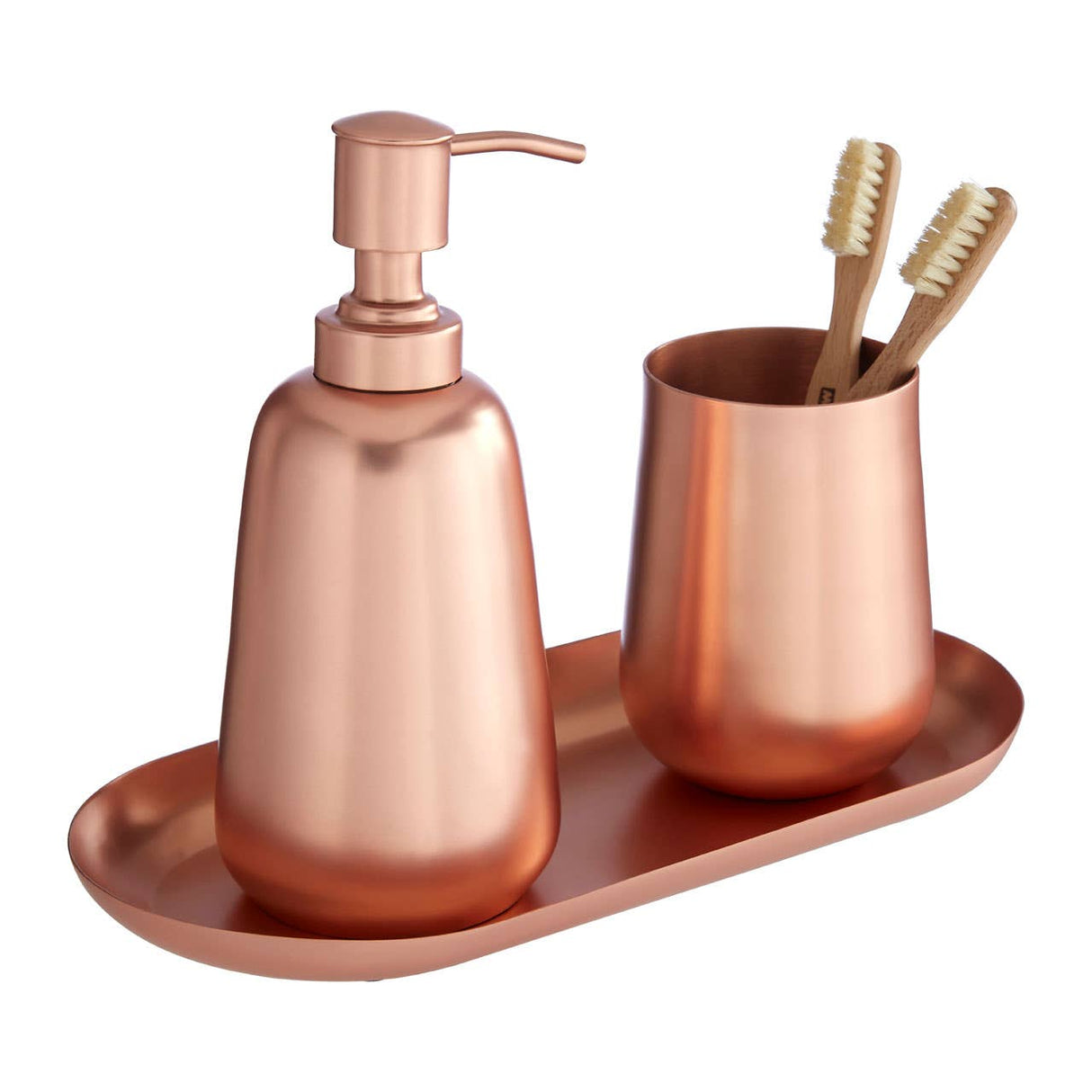 Madison Shine Copper Finish Tray
