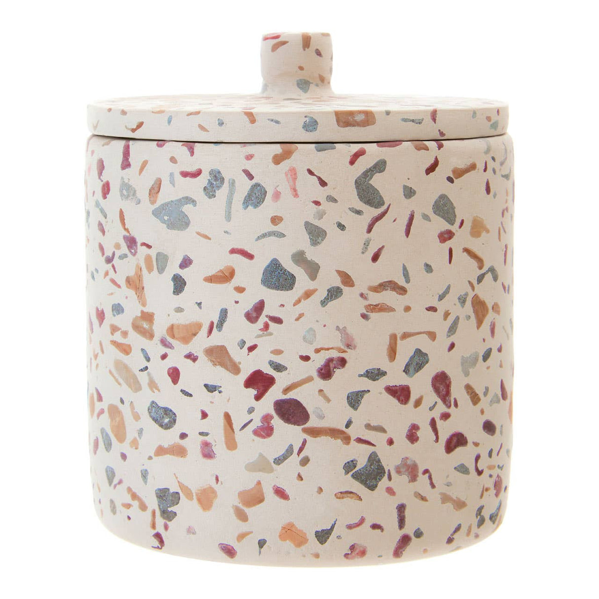 Mozie Terrazzo Effect Cotton Jar