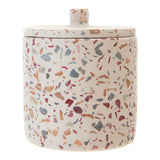 Mozie Terrazzo Effect Cotton Jar