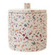 Mozie Terrazzo Effect Cotton Jar