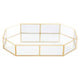 Beauty Vintage Glass Octagonal Jewellery Tray