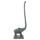 Fauna Grey Finish Elephant Toilet Roll Holder With Square Base