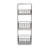Three Tier Black Storage Caddy