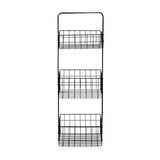 Three Tier Black Storage Caddy