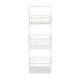 Three Tier White Storage Caddy
